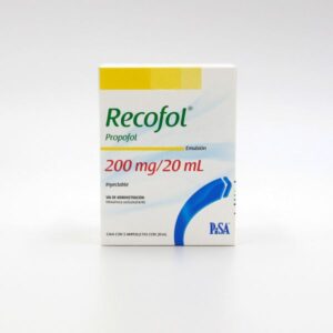 Recofol Ampolleta 200 mg / 20 ml Caja C/5.