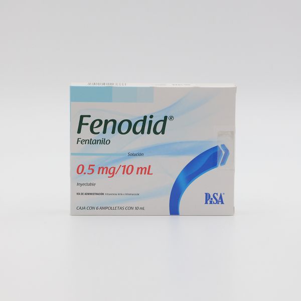 Fenodid® Ampolleta 0.5 mg / 10 ml Caja C/ 6.