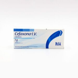 Cefaxona® I.V. Solución Inyectable Frasco AMP 1g / 10 ml.