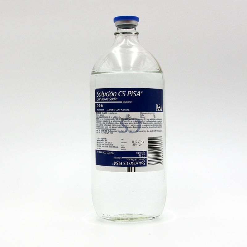 Solución CS PISA Inyectable Frasco con 1000 ml.